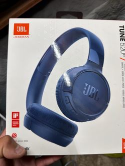 JBL Tune 520BT Wireless Headphones – Blue