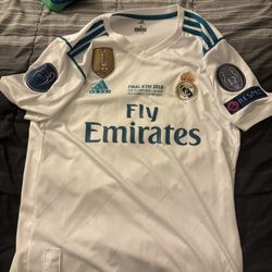 Real Madrid Ronaldo UCL Final Jersey 2018