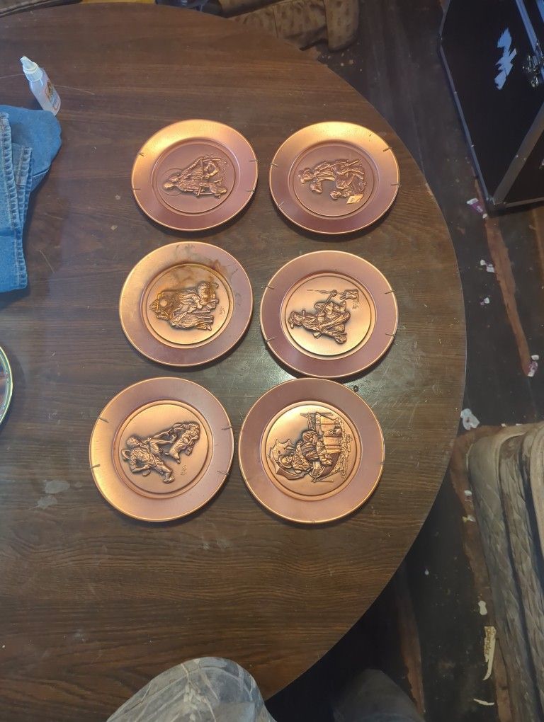 Norman Rockwell Copper Plates