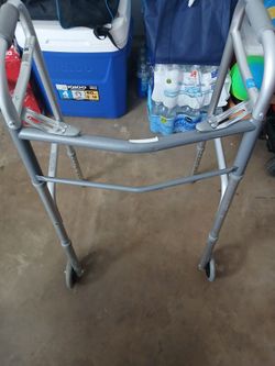 Walker ( Medline) , forearm cruthes , crutches, new crutches in box