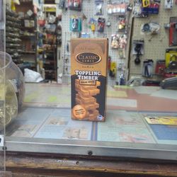 Solid Wood Toppling Timbers Game