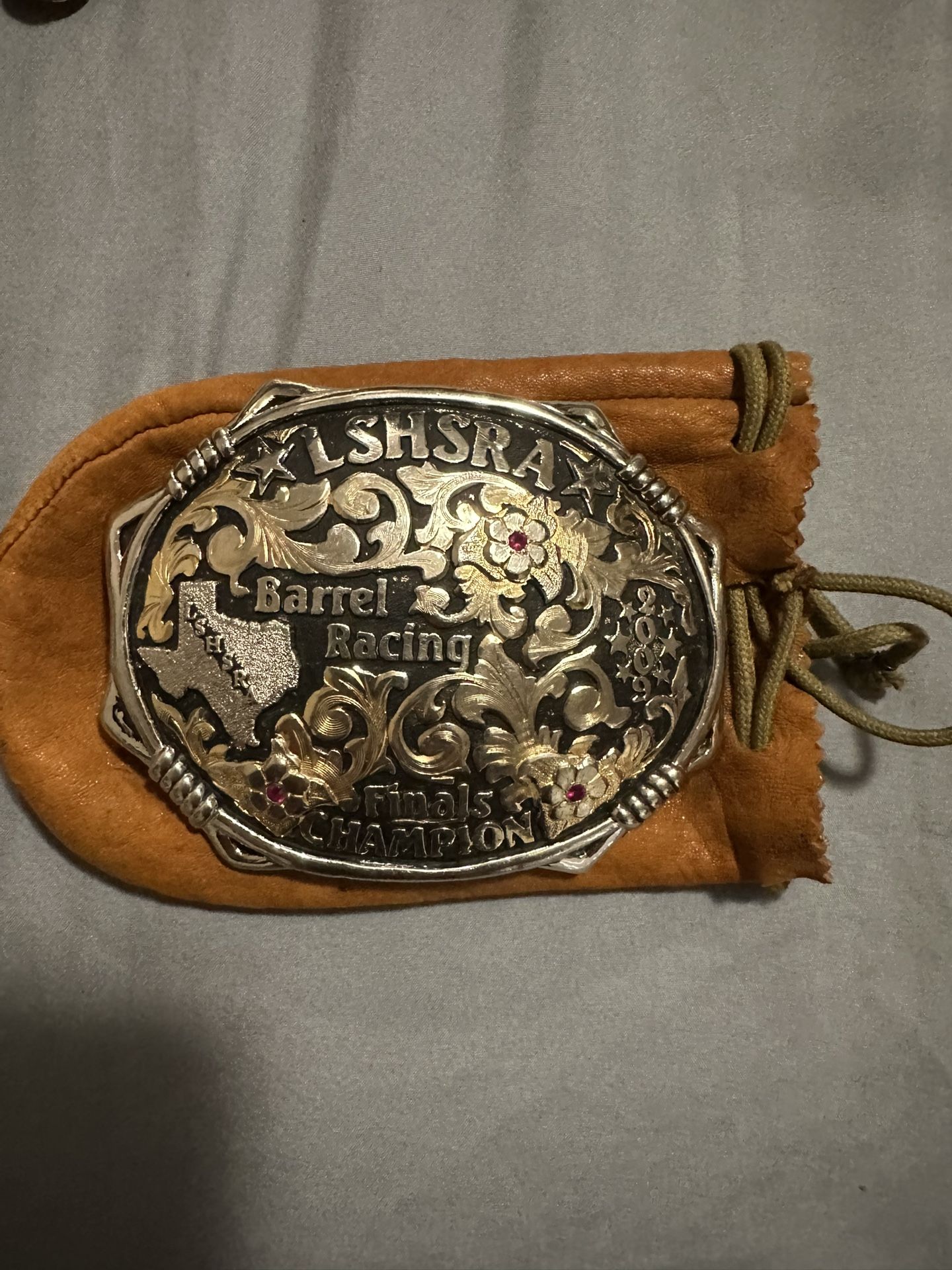 Hyo Silver Heavy Belt Buckle Western