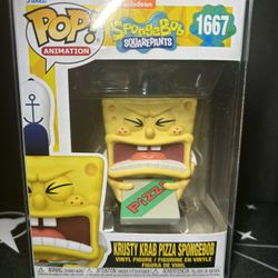 Funko Pop SpongeBob SquarePants Krusty krab pizza For Sale