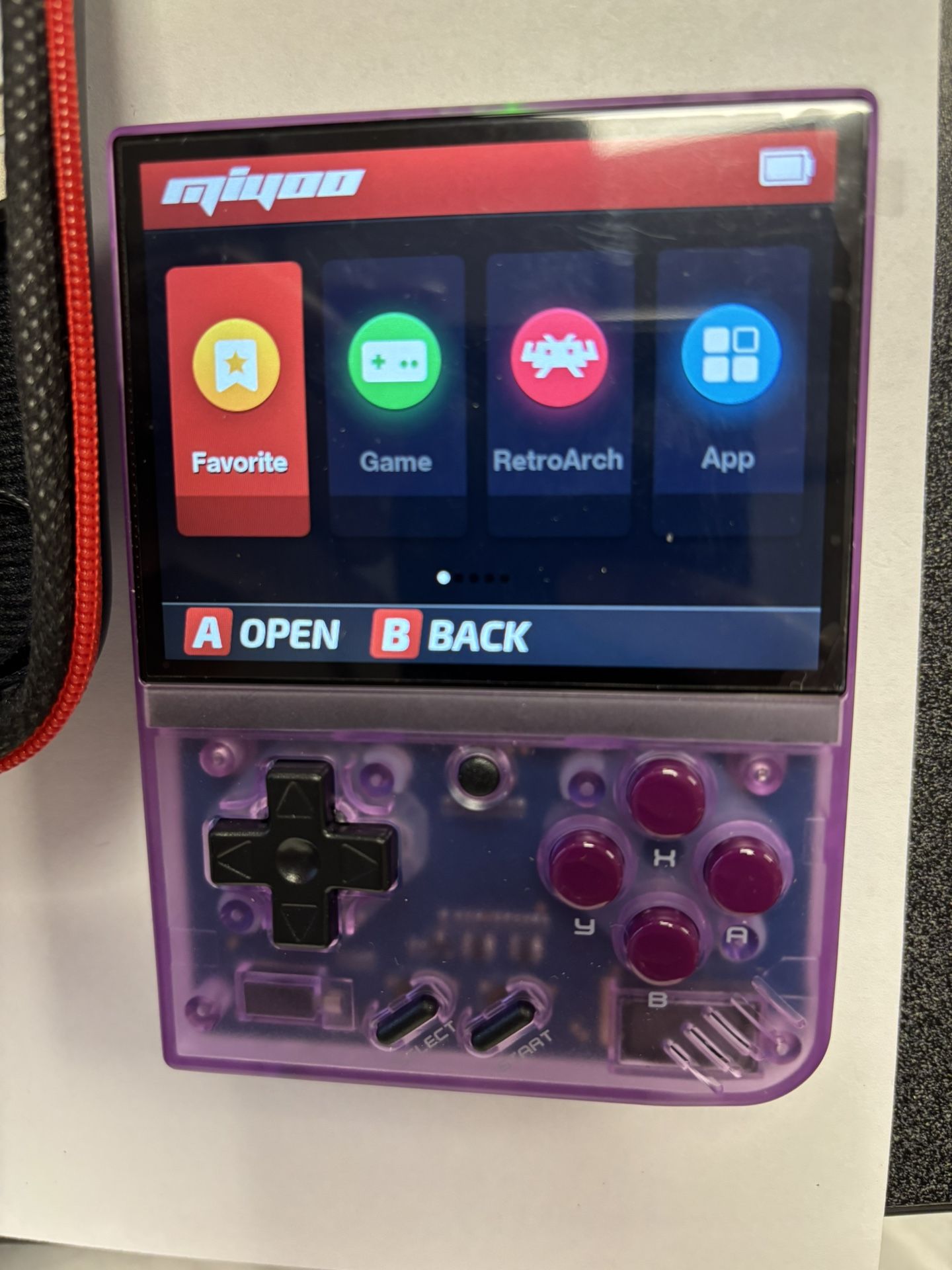 Miyoo Mini Plus - 64 GB- Purple Open Box