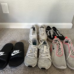 Women’s Size 8 Sneakers+ Slides (you have to take them all)
