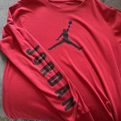 Jordan And Nike Long Sleeve Tshirts
