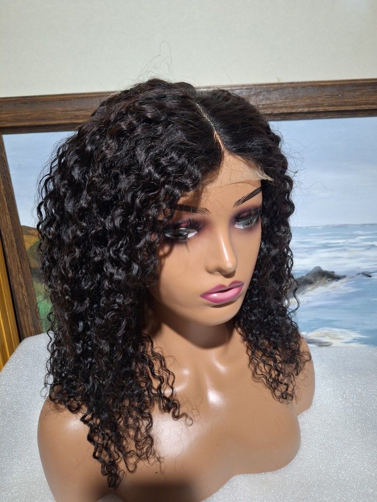 100 Percent Pure Human Hair Lace Front Wig