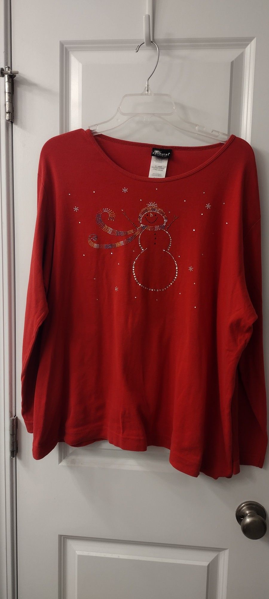 RED CHRISTMAS TOP