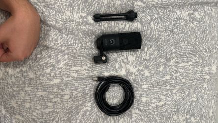 USB Podcast/Gaming Microphone for Laptop or PC with stand