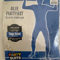 Costume Disfraz Kid Niño Blue Party Suit Halloween