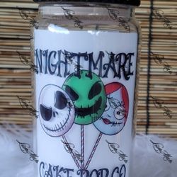 Sublimated Clear Glass Can Cup