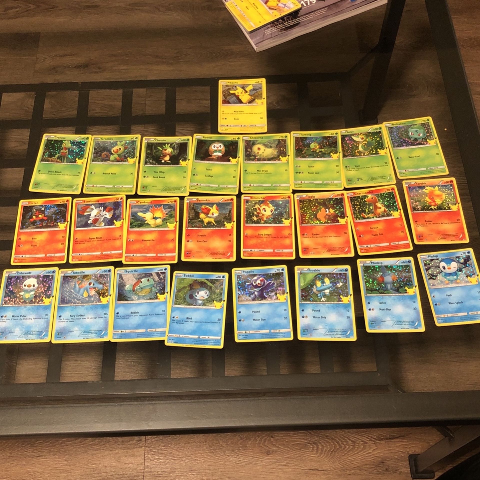 Full McDonald’s Pokémon Holo Set