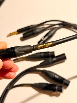 Mogami Professional Audio Cable Bundle (4 x 3’) | XLR & TRS | Studio Grade