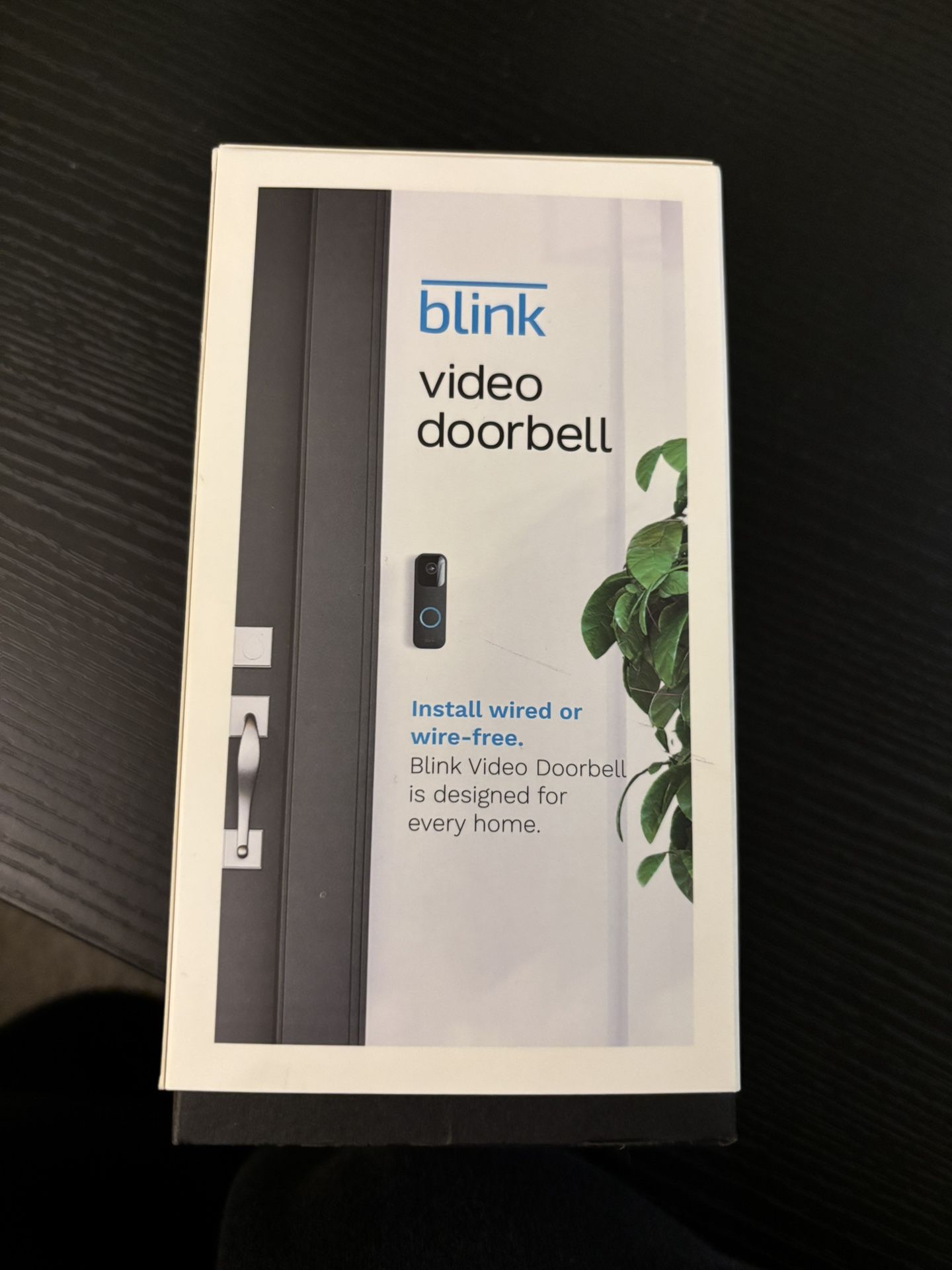Blink video doorbell 