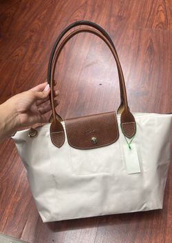Cream Color Long Champ