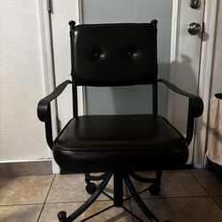 Vintage Metal Office Chair 