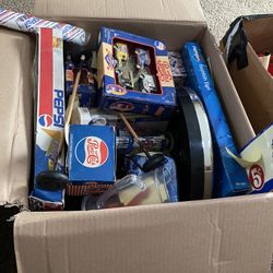 Full Box Of Pepsi Collectible’s 