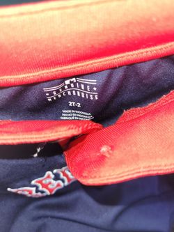 Used red sox 2t T-shirt embroidery h13crf 10s 8oz &K6u