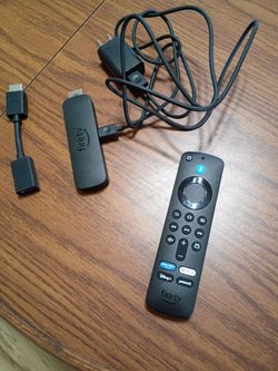 Fire TV streaming with remote