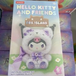 Miniso x Sanrio Fox Island Plush Pendant