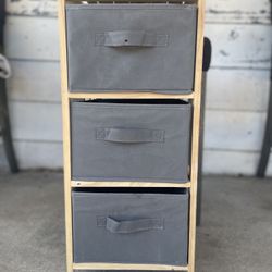 3 Storage Bin Rack 