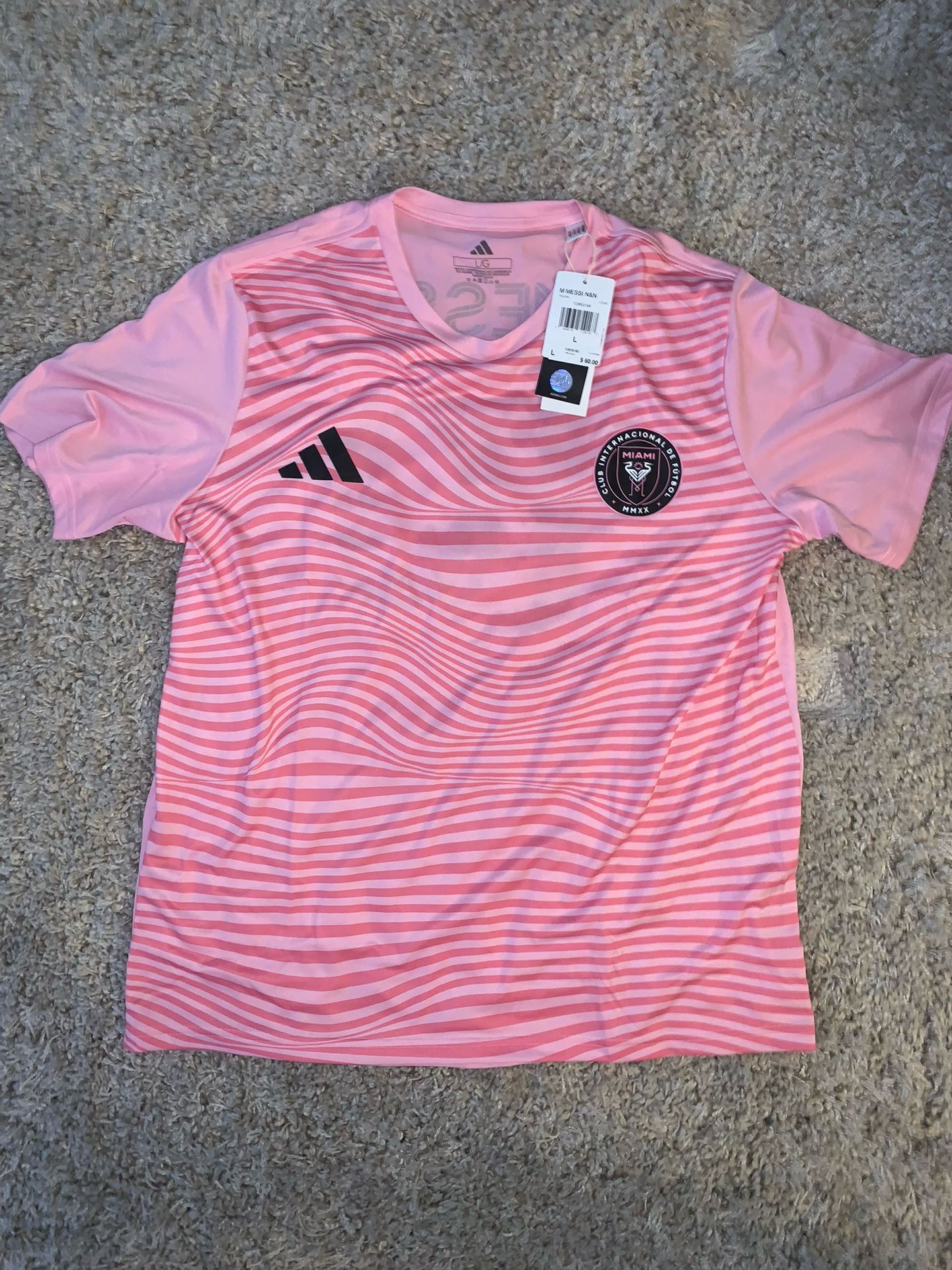 Authentic Adidas Lionel Messi Inter Miami CF #10 Jersey Men’s Large NWT