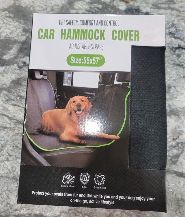 Backseat Hammock Cover For Dogs 🐕