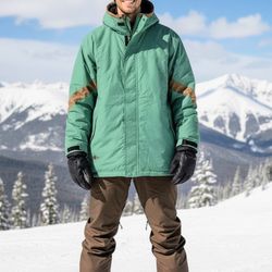 Sims Vintage Snowboarding Jacket Medium Unisex EUC