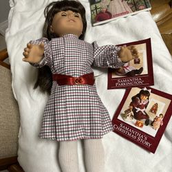 Pleasant Company American Girl Doll Samantha In Box  85.00