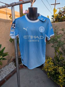 Manchester city home HAALAND soccer jersey 26 27