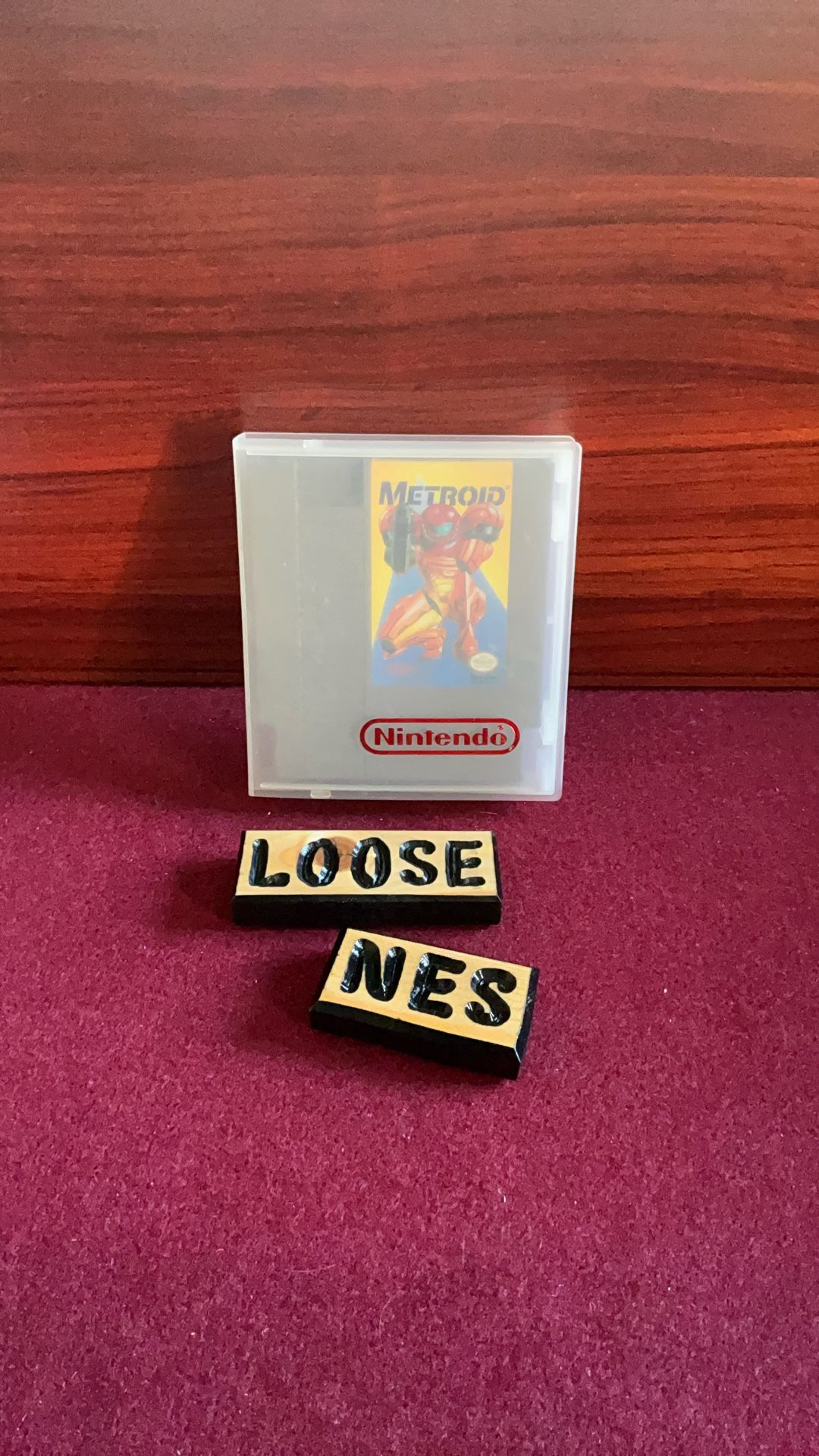 Metroid For NES (Yellow Label)