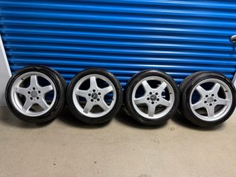 17"Amg Wheels with Tires 5x112