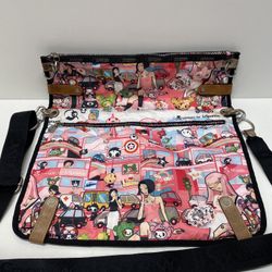 Large tokidoki For LeSportsac Crossbody Messenger Bag