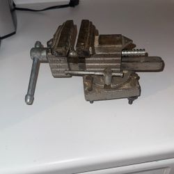 MONTGOMERY WARD POWR-KRAFT 4" Bench Vise ART DECO USA Model 84-5427