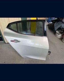 Nissan Rear Passenger Door fits 2016 Nissan Maxima Silver
