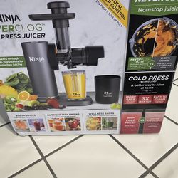 Slightly Used Ninja Never Clog Juicer JC151 