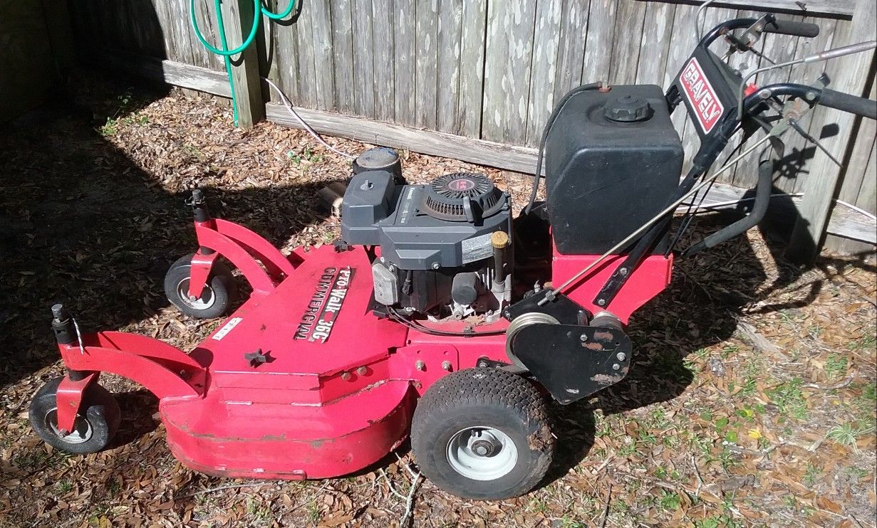 36 inch Gravely walk behind mower. 13 hp Kawasaki engine. for Sale