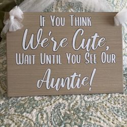 Wedding Sign For Ring Bearer