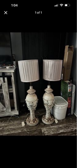 Gorgeous vintage lamps