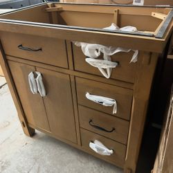 36” NO TOP BATHROOM VANITY CABINET NO TOP 