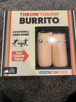 throw throw burrito dodgeball card game
