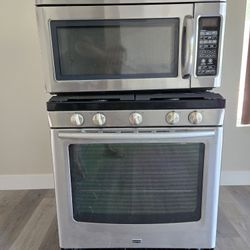 Maytag Microwave And Gas oven
