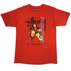 2011 Stussy Marvel Comics Wolverine t-shirt