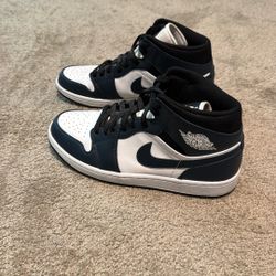 Blue Jordan 1 Mid Men’s Size 10.5