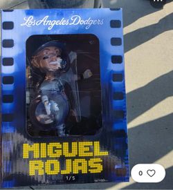 Miguel Rojas playoffs bobble head