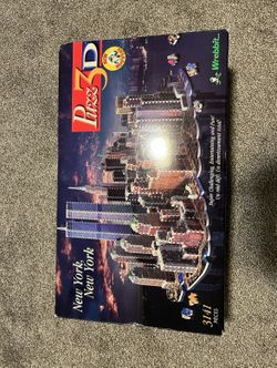 Puzz3D New York New York - Puzzle Rare (like New)