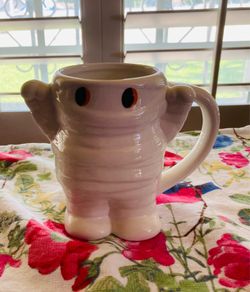 Ceramic Halloween Mummy Mug