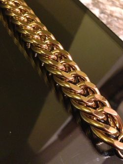 16 MM Gold Plated Miami Cuban Link Bracelet