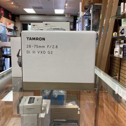 Tamron 28-75mm F2.8 For Nikon