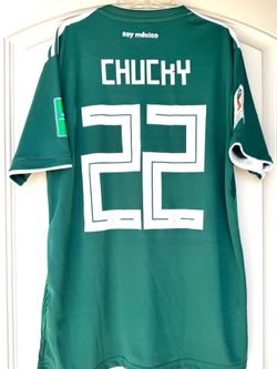 MEDIUM - 2018 WORLD CUP MEXICO #22 CHUCKY LOZANO JERSEY
